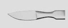Скальпель брюшистый радиусный, малый РА-300-01 (Operating scalpel convex radius cut surface, small) 