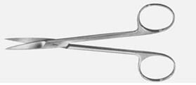 Ножницы  с двумя острыми концами, прямые, изогнутые Н-240 (Double pointed scissors straight, curved)