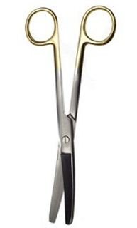 Ножницы  хирургические вертикально-изогнутые Н-238 (Surgical scissors vertically curved)