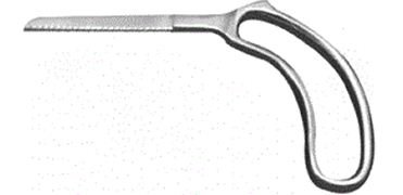 Пила ножевая П-52 (Hand-type bone saw)