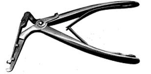 Щипцы для операций на придаточных пазухах  носа Щ-131 (Rongeur Forceps CITELLI) 