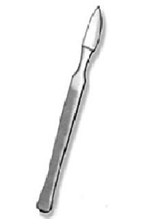 Скальпель брюшистый, большой Сб-5 (оperating scalpel L)