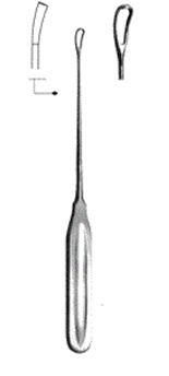 Кюретка для выскабливания слизистой оболочки матки, острая К-4  (Curette for scarping uterine mucosa sharp) 