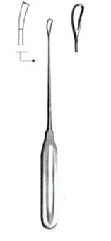 Кюретка для выскабливания слизистой оболочки матки, острая К-6  (Curette for scarping uterine mucosa sharp) 