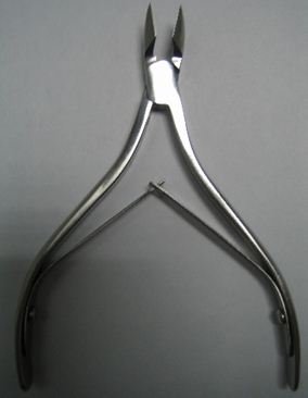 Щипцы для заусенцев угловые c длиной лезвия 10 мм