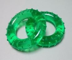 Кольца тренировочные зеленый 7 см Optocuna