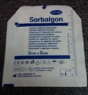 Повязка из волокон кальция-альгината Sorbalgon 5 на 5