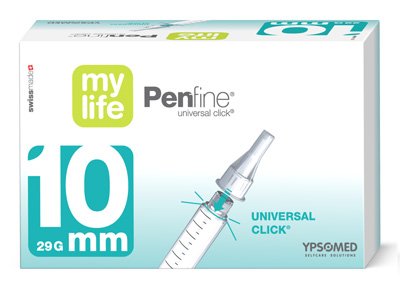 Иглы для шприц-ручек 10 mm Ypsomed mylife™ Penfine® 10 mm (AKZ)