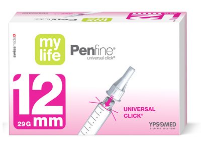 Иглы для шприц-ручек 12 mm Ypsomed mylife™ Penfine® 12 mm (AKZ)