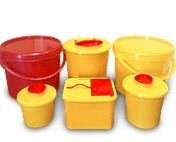 Емкость-контейнеры для сбора медицинских отходов (органических отходов и острого инструментария)